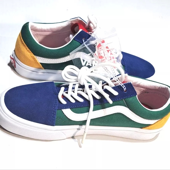 VANS NWT Old Skool Yacht Club multicolor Size 6.5 Mens/womans 8 outdoor casual - Picture 4 of 10